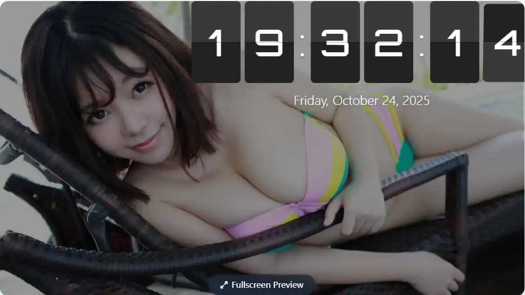 flip-clock Online demo