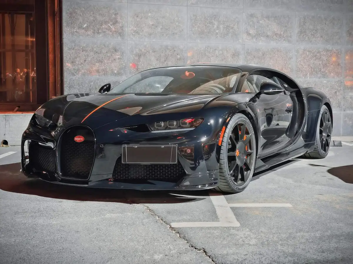 Luxury Bugatti Sports Car